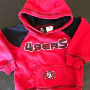 NFL Team Apparel Kids 49ERS Hoodie